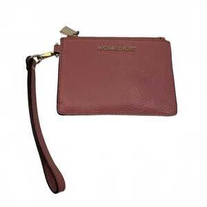 Michael Kors Pink Leather Wallet Clutch | OS Regular